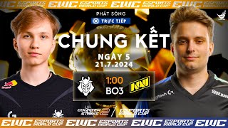 COUNTER STRIKE 2  ESPORTS WORLD CUP  VÒNG CHUNG KẾT  ENG [upl. by Netsrejk]