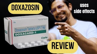 Doxazosin tablets mechanism of action side effects  Doxapress [upl. by Neelrak289]