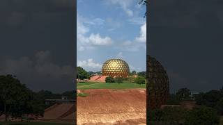 Auroville mandir  Pondicherryshortvideo [upl. by Avehsile]