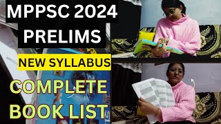 Mppsc Pre 2024🔥Complete Booklist New Syllabus📚Mppsc Pre Mppsc Mains💯Mppsc Pre Strategy💯Mppsc Pre [upl. by Fazeli]