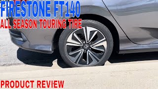 ✅ Firestone FT140 AllSeason Touring 20555R16 91 H 🔴 [upl. by Ttezzil121]