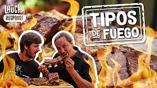 Tipos de Fuego para hacer un Asado  El Laucha Responde [upl. by Eellek951]