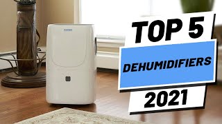 Top 5 BEST Dehumidifiers of 2021 [upl. by Yrdnal]