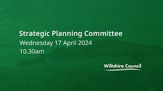 Strategic Planning Committee 17 April 2024 1030am [upl. by Strenta]