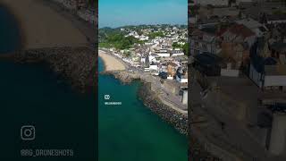 Lyme Regis djidrone mini3pro drone dronemini3pro travel djimini3prodrone lymeregis dji [upl. by Brenna]