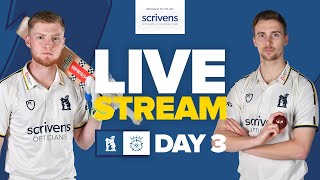 🔴 LIVE STREAM  Warwickshire v Hampshire  Day Three  County Championship [upl. by Nido971]