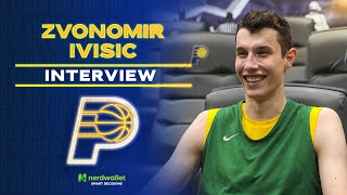 Indiana Pacers PreDraft Workouts Zvonomir Ivisic OneonOne Interview June 12 2023 [upl. by Afrikah]