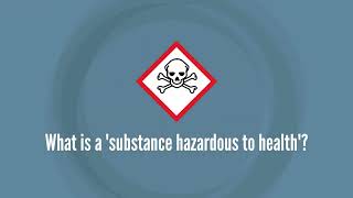 Control Of Substances Hazardous To Health COSHH [upl. by Ahsap832]