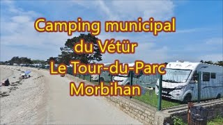 Camping du Roch Vétür Le tour du parc Morbihan 56 [upl. by Amann347]