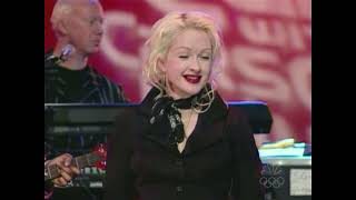 Cyndi Lauper  Carson Daly Show At Last Era [upl. by Winton]