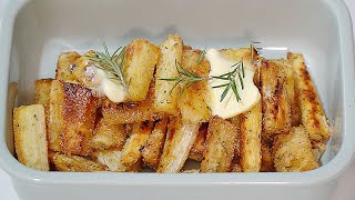 Easy Roast Parsnips Crispy Golden and Delicious [upl. by Macfadyn]