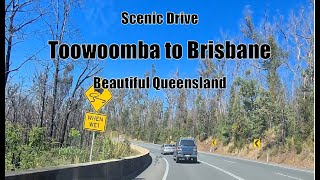 Toowoomba to Brisbane Scenic Drive Beautiful Queensland [upl. by Gayl]