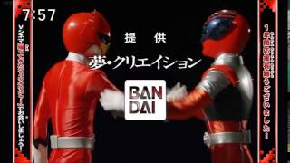 Uchuu Sentai Kyuranger and Doubutsu Sentai Zyuohger Handoff [upl. by Enaillil]