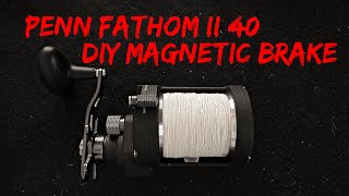 Penn Fathom 40  EASY DIY UPGRADE  IMPROVE CASTING PERFORMANCE [upl. by Fleisig886]