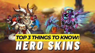 Top 3 Things You MUST Know About Skins in Hero Wars [upl. by Zurheide]