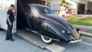 1937 Lincoln Zephyr New Home [upl. by Newberry]