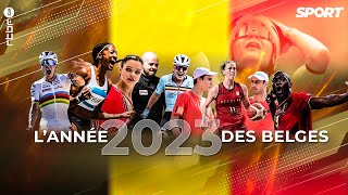 Recap 2023  Lannée exceptionnelle des sportifs et sportives belges [upl. by Elolcin]