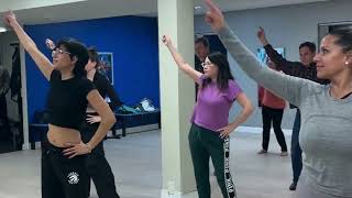 YMCA Line Dance Practice Original Sound track YMCA by The Village People [upl. by Culliton492]