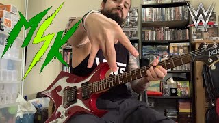 MSK quotSwarmquot WWE theme guitar cover [upl. by Eahsal414]