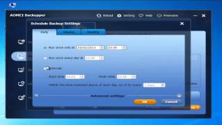 Schedule Backup with AOMEI Backupper [upl. by Releyks]