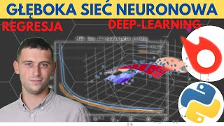 Głęboka sieć neuronowa  regresja  PyTorch [upl. by Ayekahs]