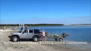 Alamacani Unimproved Boat Ramp  Jacksonville Florida [upl. by Gunar]