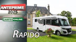 Rapido anteprime e novità camper 2025 [upl. by Enrak]