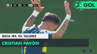 Cristian Pavón 10 Boca Juniors vs Talleres  Fecha 1  Superliga Argentina 20182019 [upl. by Anelis]