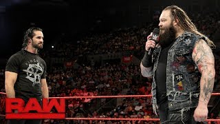 Bray Wyatt shows Seth Rollins his “godlike” power Raw June 12 2017 [upl. by Beaver]