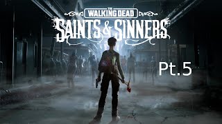 This School Was Infested With Walkers  Walking Dead Saints amp Sinners [upl. by Naujyt]