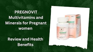 Pregnovit Multivitamins and Minerals Tablet Review  pregnancy and child care  Anemia prevention [upl. by Nerac]