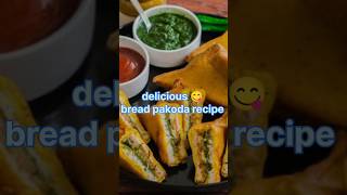 bread pakoda recipe recipe food ytshorts breadrecipe [upl. by Ocirred]