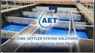 AET tube settler I plate settler I lamella clarifier systems  reference tutorial [upl. by Lalise]