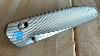 Unboxing  Tactile Knife Co Maverick in Titanium [upl. by Oidgime463]