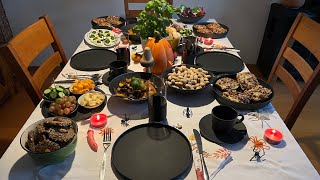 Halloween Dinner With Family  Halloween Dinner Party  Snacks Idea For Halloween [upl. by Brackett852]