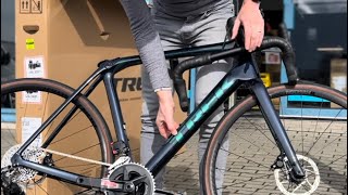 Unboxing Gen4 Trek Domane SL6 at Wheelworx Bike Store Dublin [upl. by Robena538]