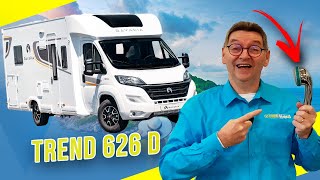 Que dire du camping car Bavaria 626 et de son implantation atypique [upl. by Atil]