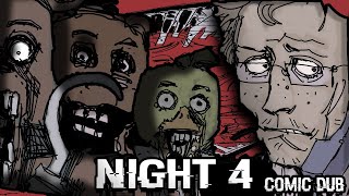 The Death of Phone Guy night four  FNAF Comic Dub [upl. by Anail]