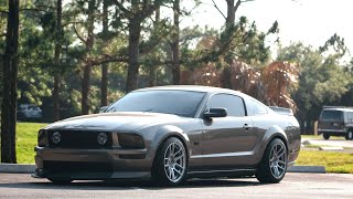 How to install BC COILOVERS on your Mustang [upl. by Aztinad]