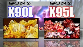 Sony Bravia XR X90L vs Sony Bravia XR X95L  4k TV Comparison  X90L vs X95L [upl. by Jervis]