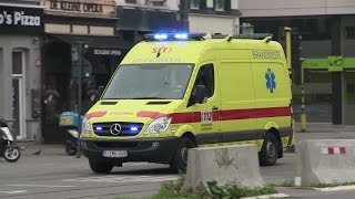 Ambulance  Brandweer Antwerpen [upl. by Thetos160]