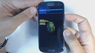 Samsung Galaxy S3 I9300 hard reset [upl. by Ialohcin677]