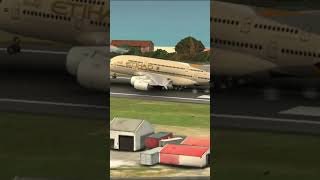 Afternoon 15 nov Etihad a380 landing in Saint martin worldofairports etihad [upl. by Nivrac]