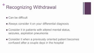 Alcohol Withdrawal in the Intensive Care Unit [upl. by Yard155]