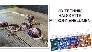 DIYNespresso Kapsel Schmuck Anleitung  3DTechnik Halskette  die magische KaffeeKapsel [upl. by Ees673]