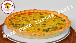 MASA para tartas SUPER FACIL [upl. by Oneil]