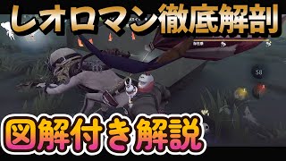 図解付き永久保存版、レオの通電後の動き方解説【identityV】 [upl. by Essy]