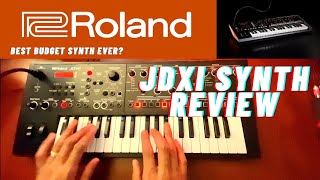 Roland JDXI Synth Review  Sound List [upl. by Yordan]