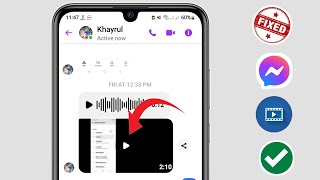 วิธีแก้ไขวิดีโอไม่เล่นบน Messenger  วิดีโอ Messenger ไม่เล่น [upl. by Galven]