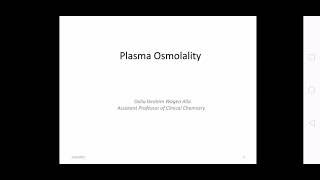 Plasma Osmolality [upl. by Harrat476]